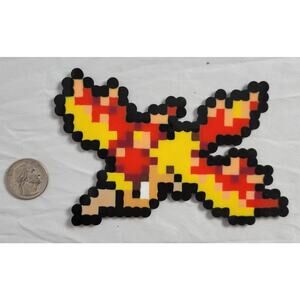 Moltres Menu Sprite Pokemon Perler